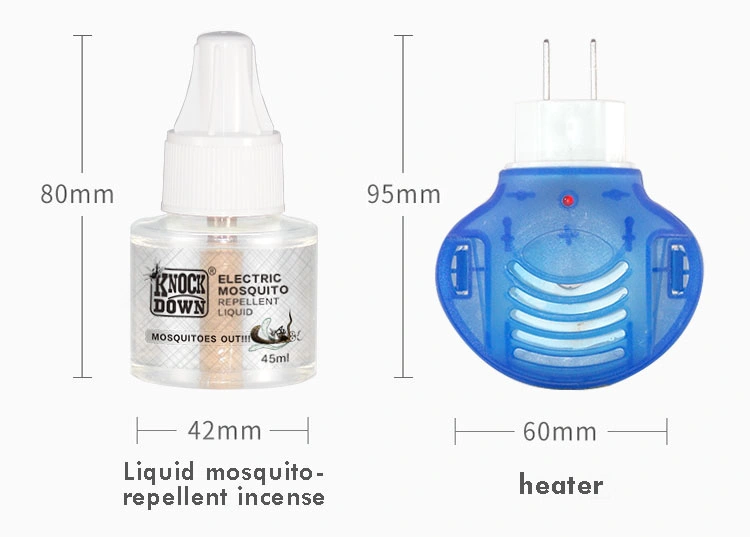 Electric Mosquito Liquid Mosquito Insect Liquid Mosquito Repellent Electric 45ml Baby Herbal Extract Pest Control