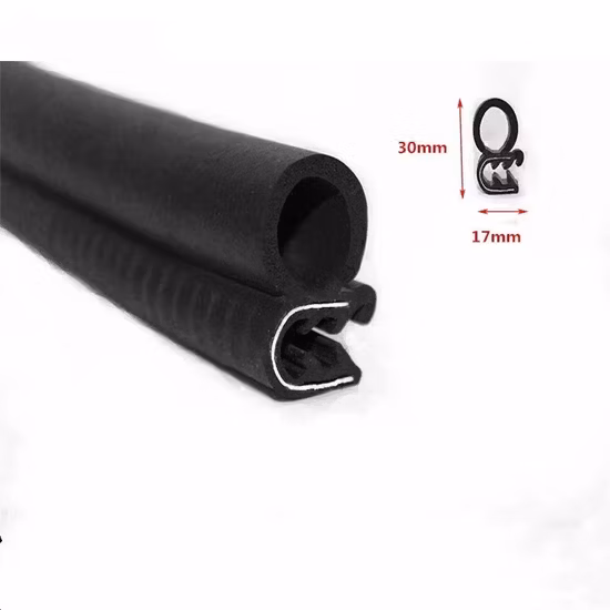 車のドア窓のゴム複合シール ストリップ U 形 EPDM ゴム製シール ストリップ